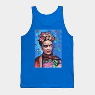 Frida Kahlo portrait - 3. Tank Top